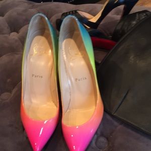 Christian Louboutin
Women's Rainbow Pigalle Follies Pumps. 36 1/2 or 6